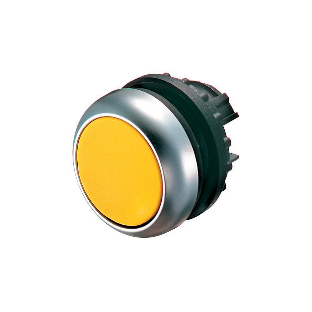 Eaton M22-Drl-Y Signaaldrukknop Geel Inbouw/Paneelbouw