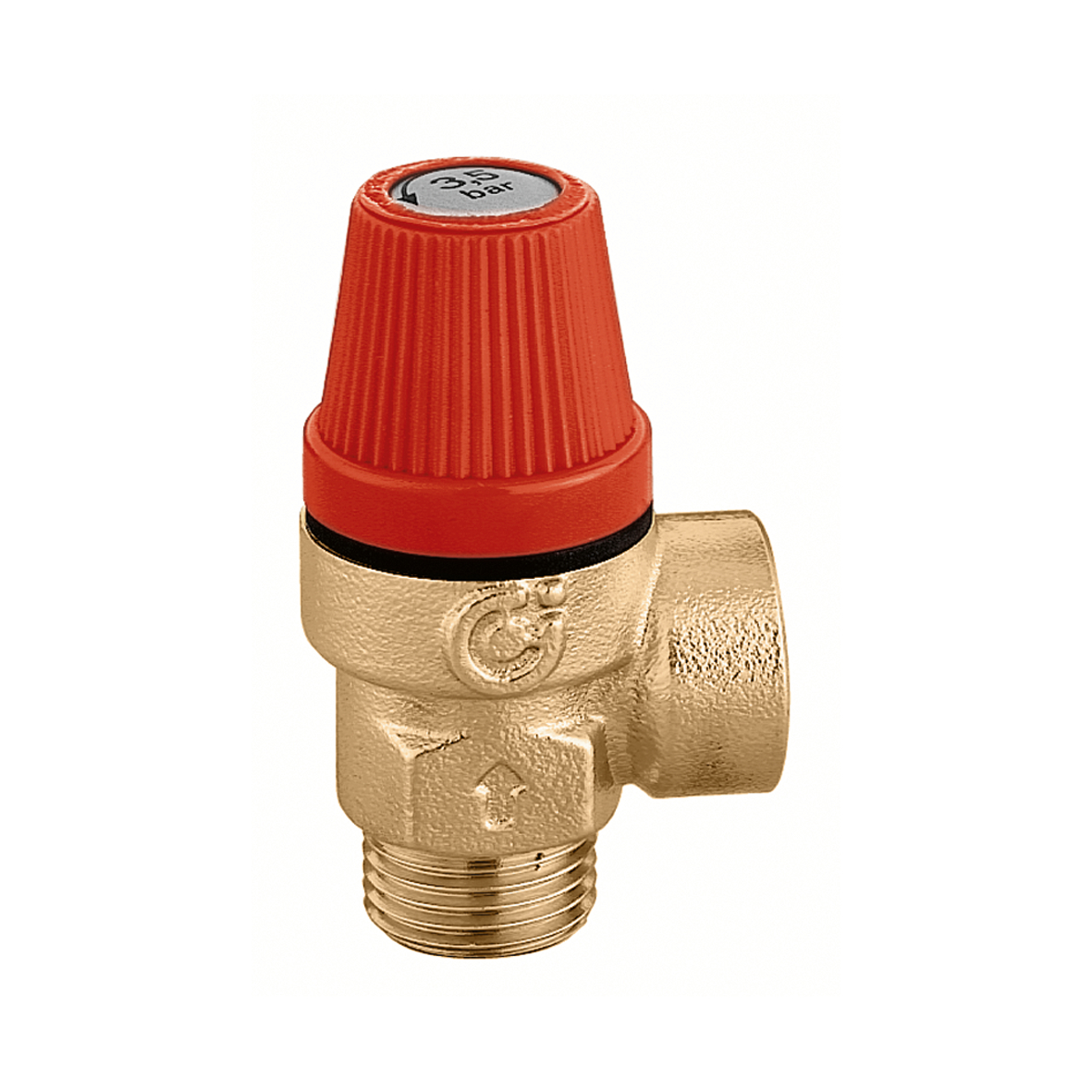 Caleffi Veiligheidsklep 1/2" 4 Bar