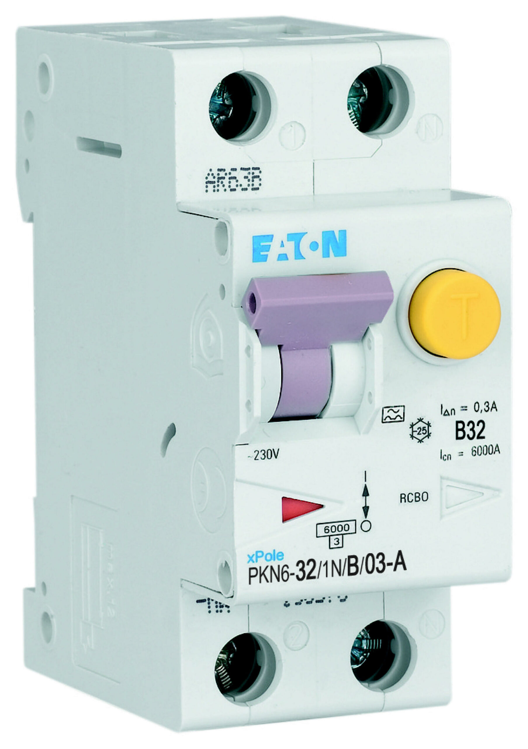 Eaton Aardlekautomaat B32A 1P+N 300Ma 6Ka - Afbeelding 3
