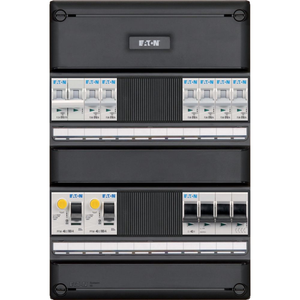 Eaton Groepenkast 6 Groeps+Kook 2X(2P)Aardlks+4P Hfds 1F&3F - Afbeelding 2