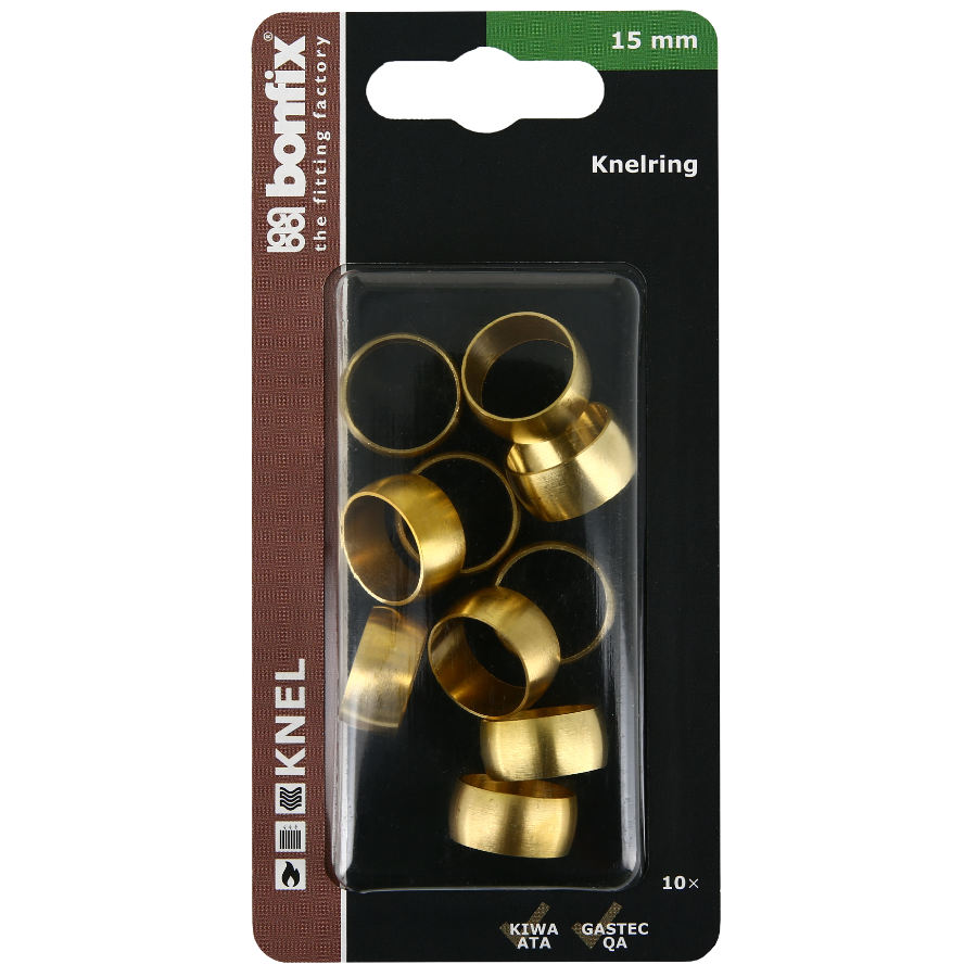 BONFIX Blister Knelring 15 mm 10 stuks