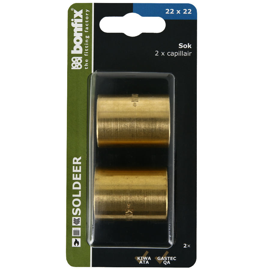 BONFIX Blister Cap sok 22 x 22 mm 2 stuks