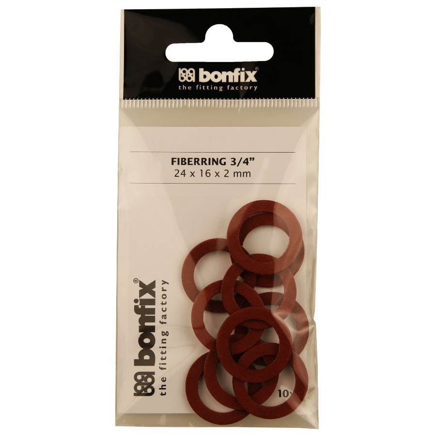 BONFIX Fiberring 3/4" (24 x 16 x 2 mm) 10 stuks