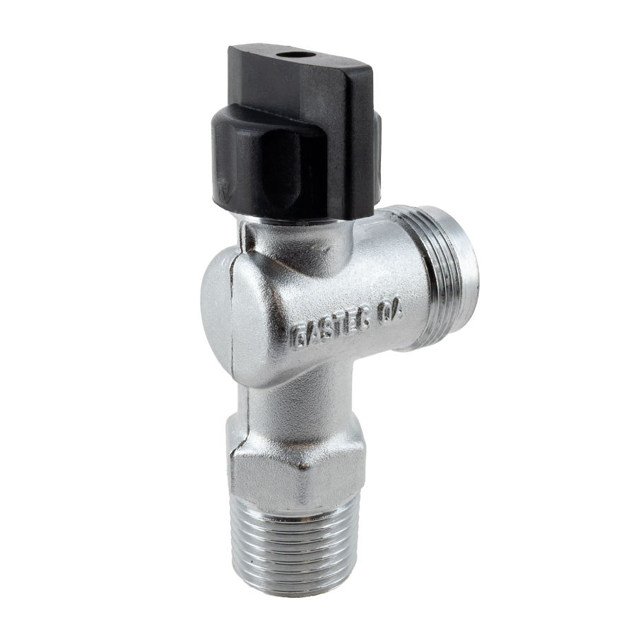 BONFIX gasaansluitkraan haaks 1/2" x M24 1st