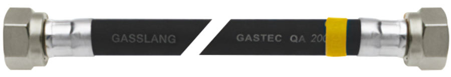 BONFIX Universele zwarte gasslang 40 centimeter 1st
