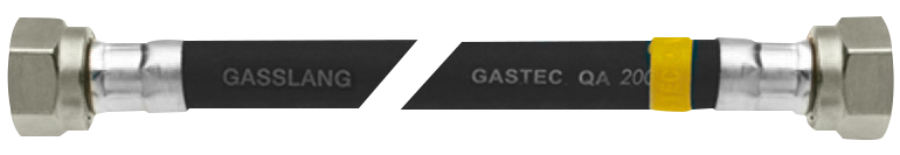 BONFIX Universele zwarte gasslang 100 centimeter 1st
