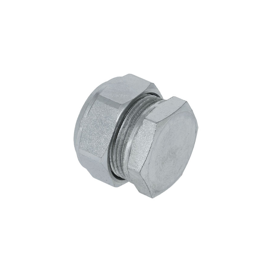 BONFIX Knel eindkoppeling 22 mm staalverzinkt 1st