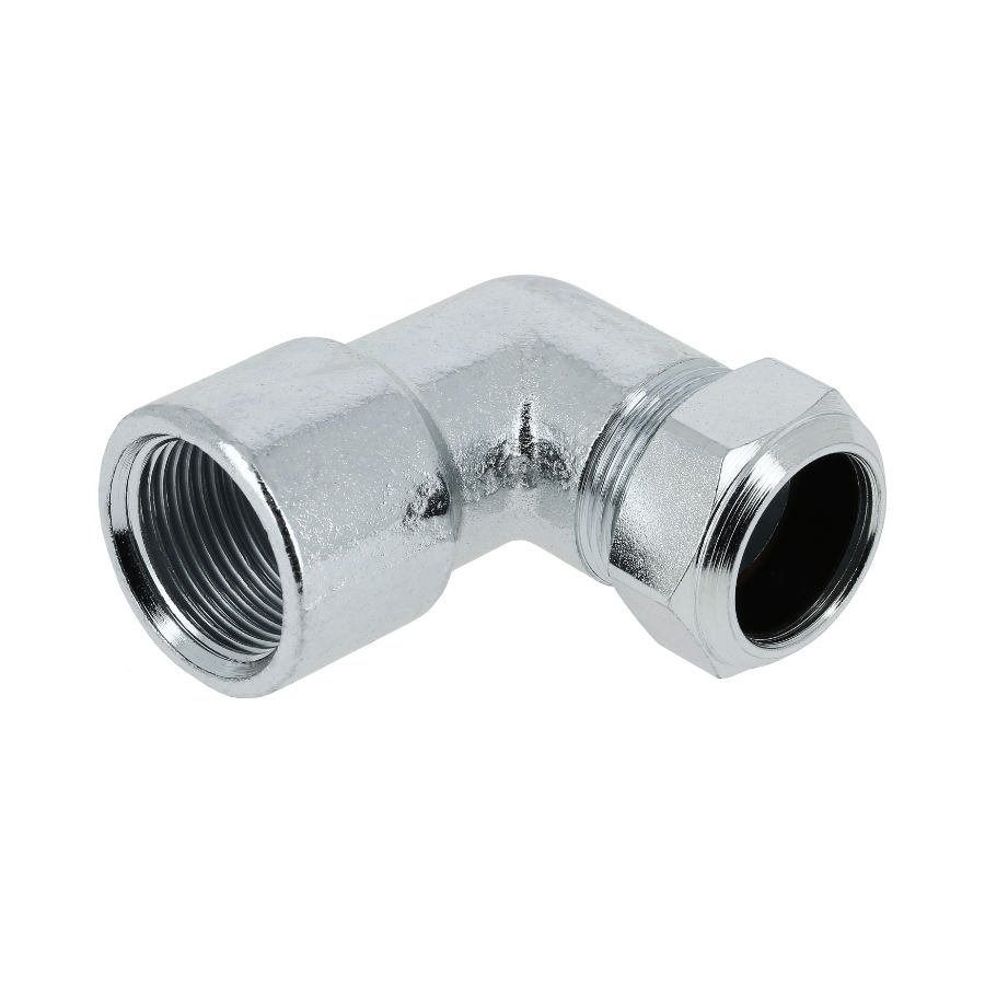 BONFIX Knel kniekoppeling 1/2" bi.dr. x 15 staalverzinkt 1st