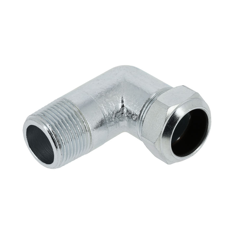 BONFIX Knel kniekoppeling 1/2" bu.dr. x 15 staalverzinkt 1st