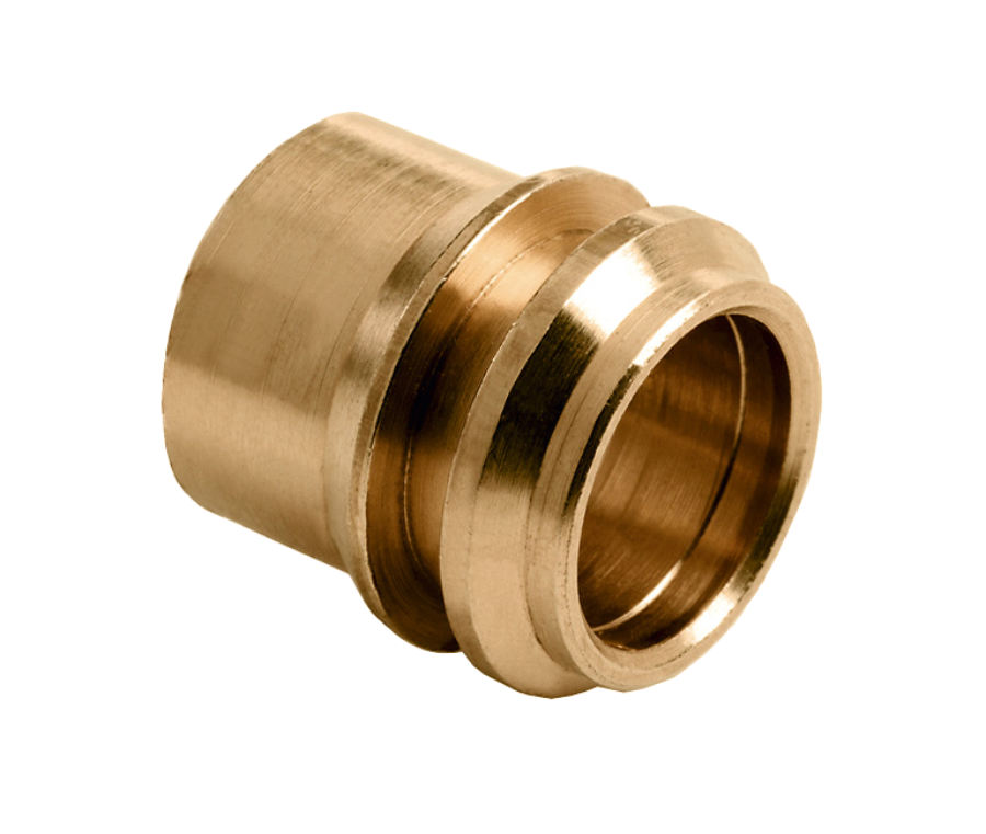 BONFIX Knel messing verloopset 12 x 8 mm