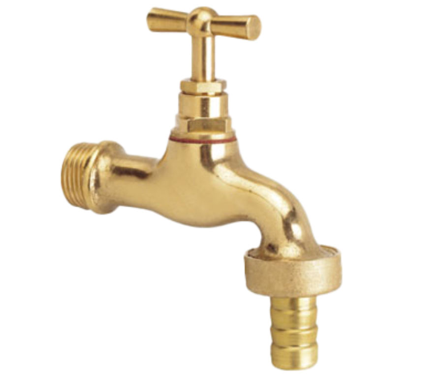 BONFIX tapkraan messing met slangkoppeling 1/2" bu 1st