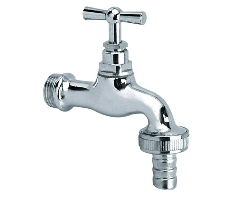 BONFIX tapkraan haaks met slangkoppeling 1/2" buiten 1st
