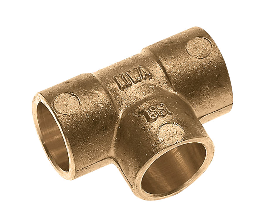 BONFIX soldeer T-stuk 22 x 22 x 22 1st