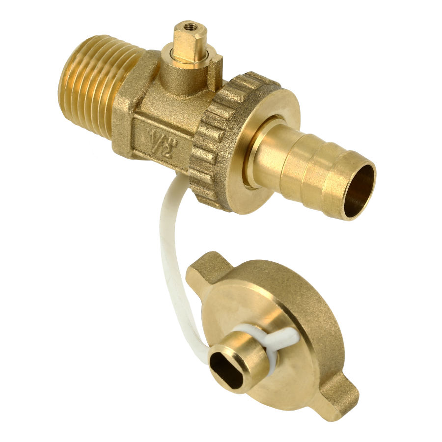 BONFIX vul- en aftapkraan 1/2" inclusief sleutel 1st