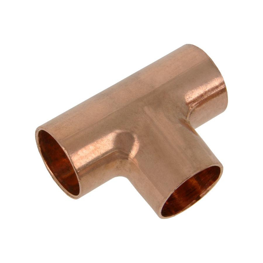 BONFIX soldeer roodkoper T-stuk 12 x 12 x 12 2st
