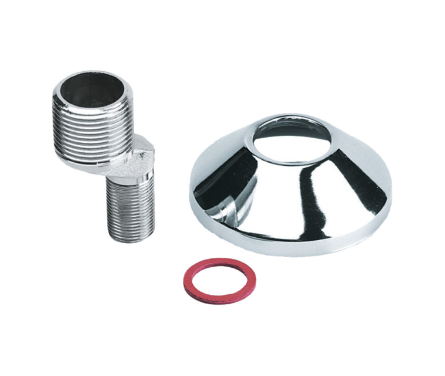 BONFIX S-koppeling 17,5mm sprong 3/4" x 3/8" 2stuks