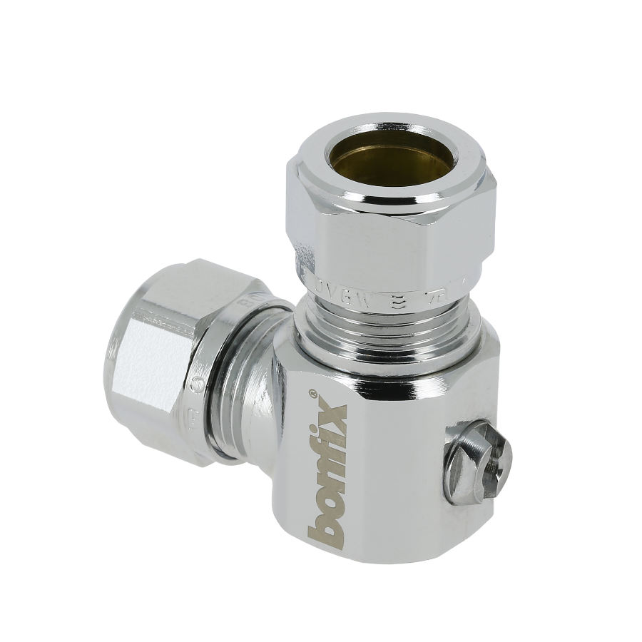 BONFIX Kogelstopkraan haaks knel 12 x 12 mm 1st
