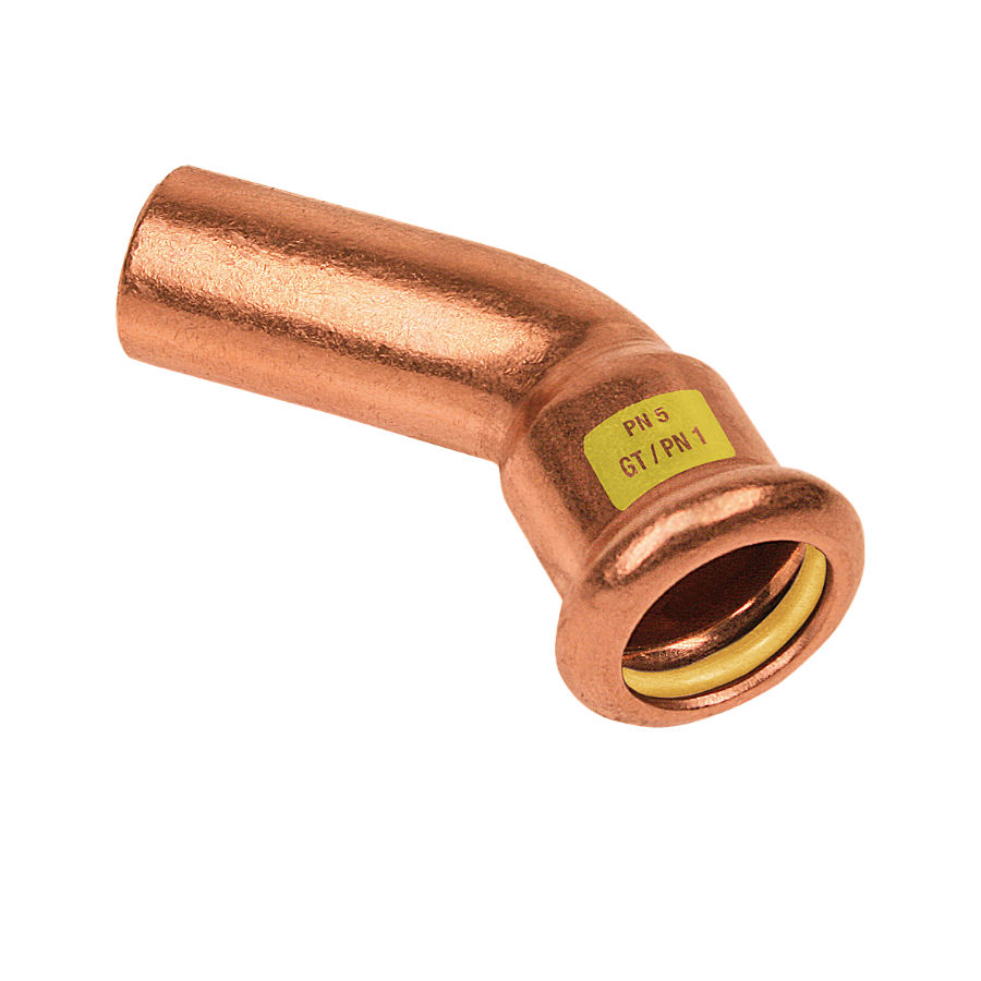 BONFIX M-press RK-gas insteekbocht 45° 22 x 22 mm 1st