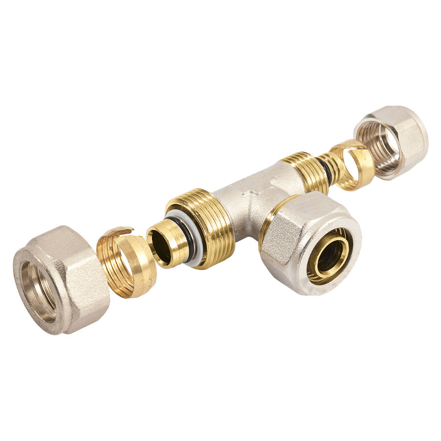 BONFIX Alu-knel T-stuk 20 x 16 x 20 1st