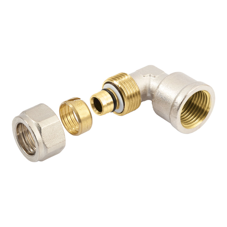 BONFIX Alu-knel Knie 1/2 binnendraad x 16 1st