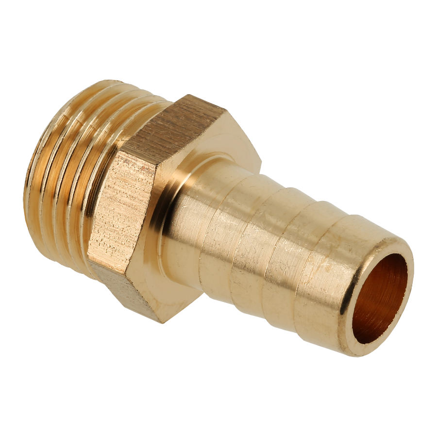 BONFIX Draad messing slangpilaar 1/2 buitendraad x 8 mm