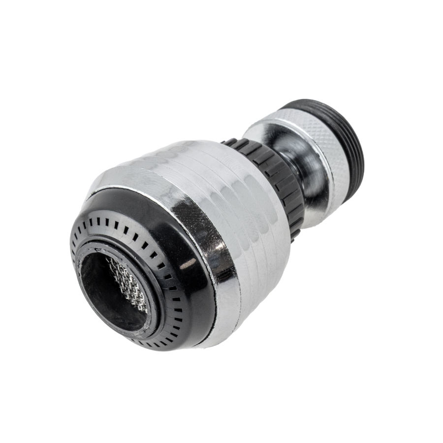 BONFIX Perlator zwenkbaar zwart 1st