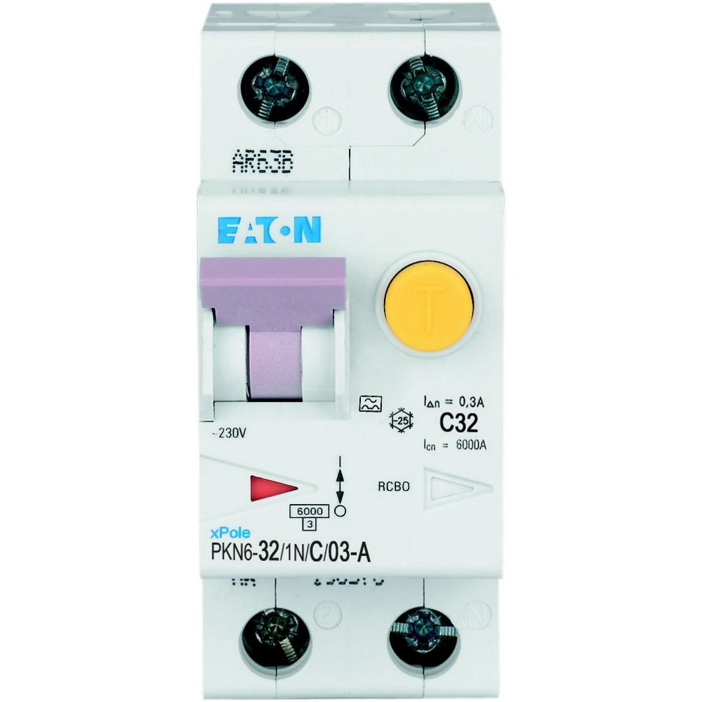 Eaton Aardlekautomaat C32A 1P+N 300Ma 6Ka - Afbeelding 7