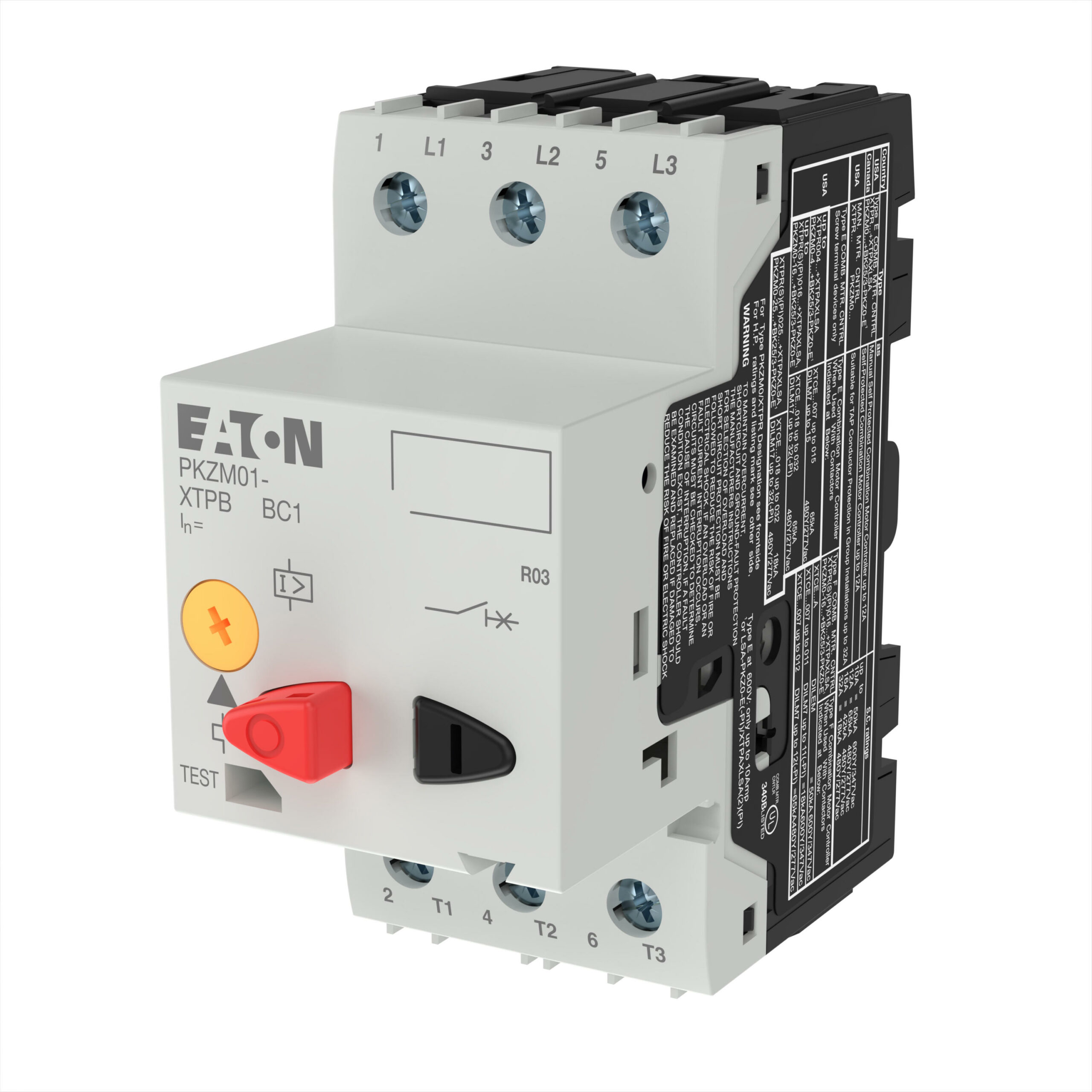 Eaton Motorbev. Schak. 3-Polig 0,4..0,63A Druk Bed. - Afbeelding 2