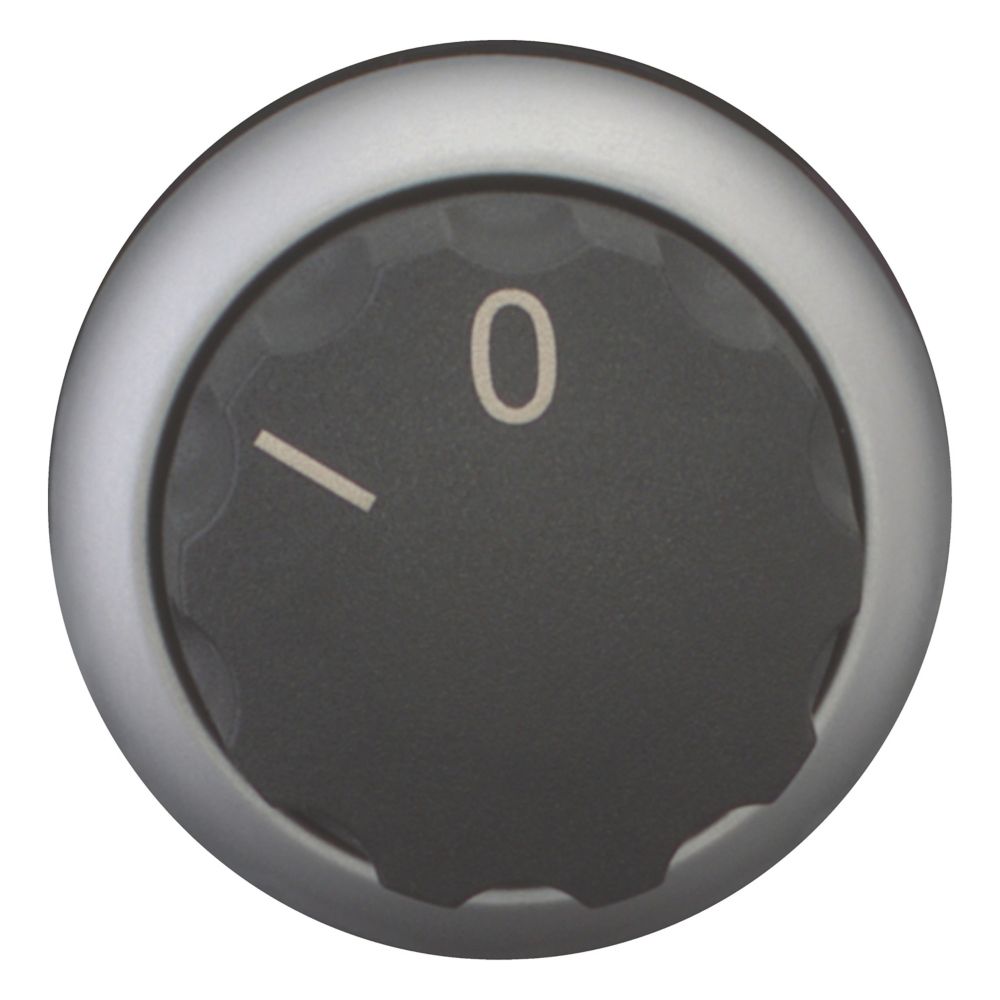 Eaton M22-W 2 Standen Draaiknop Rond Zwart Inbouw/Paneelbouw - Afbeelding 4