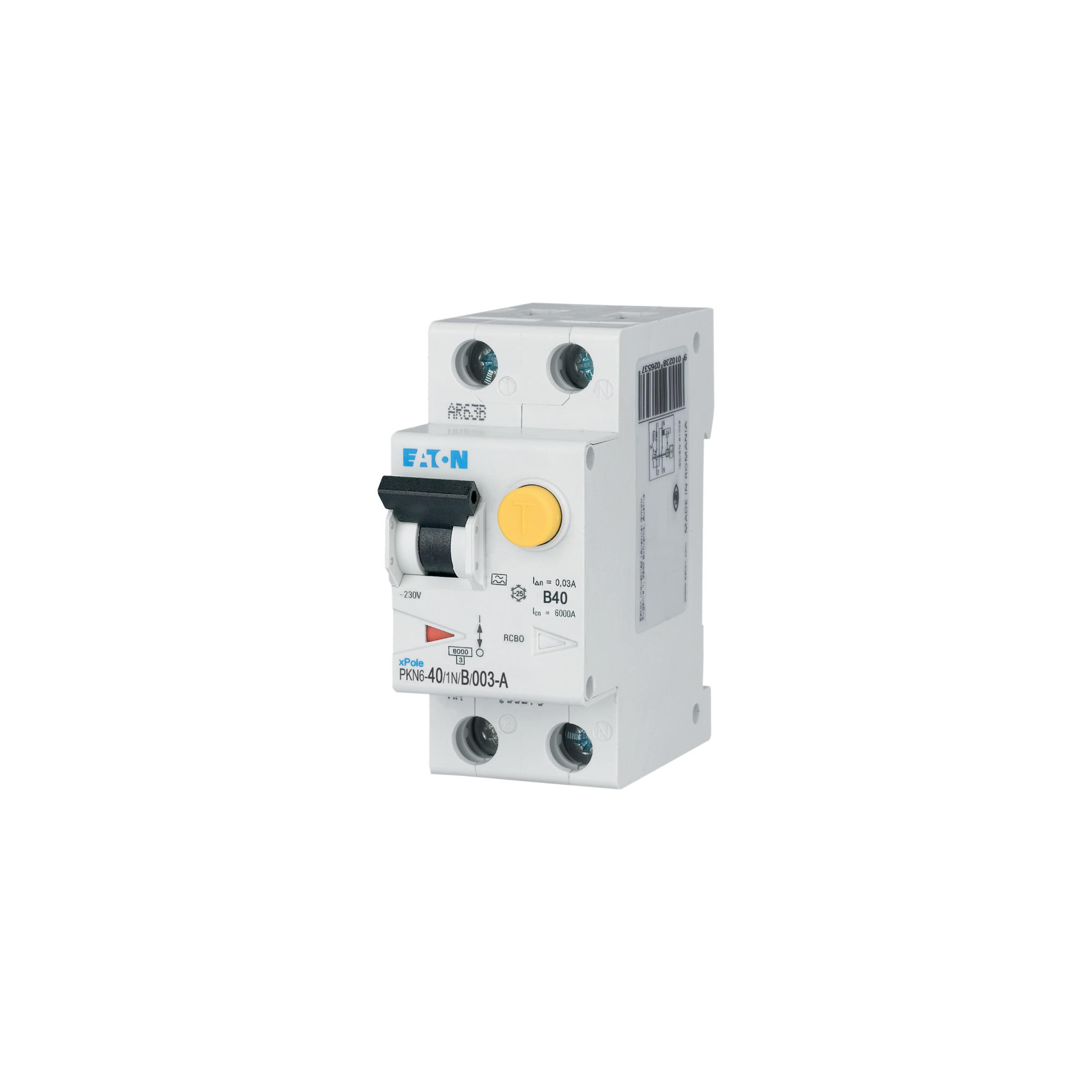 Eaton Aardlekautomaat B40A 1P+N 30Ma 6Ka - Afbeelding 4
