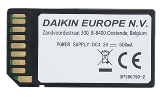 Daikin Altherma 3R Wlan Insteekkaart Brp069A78
