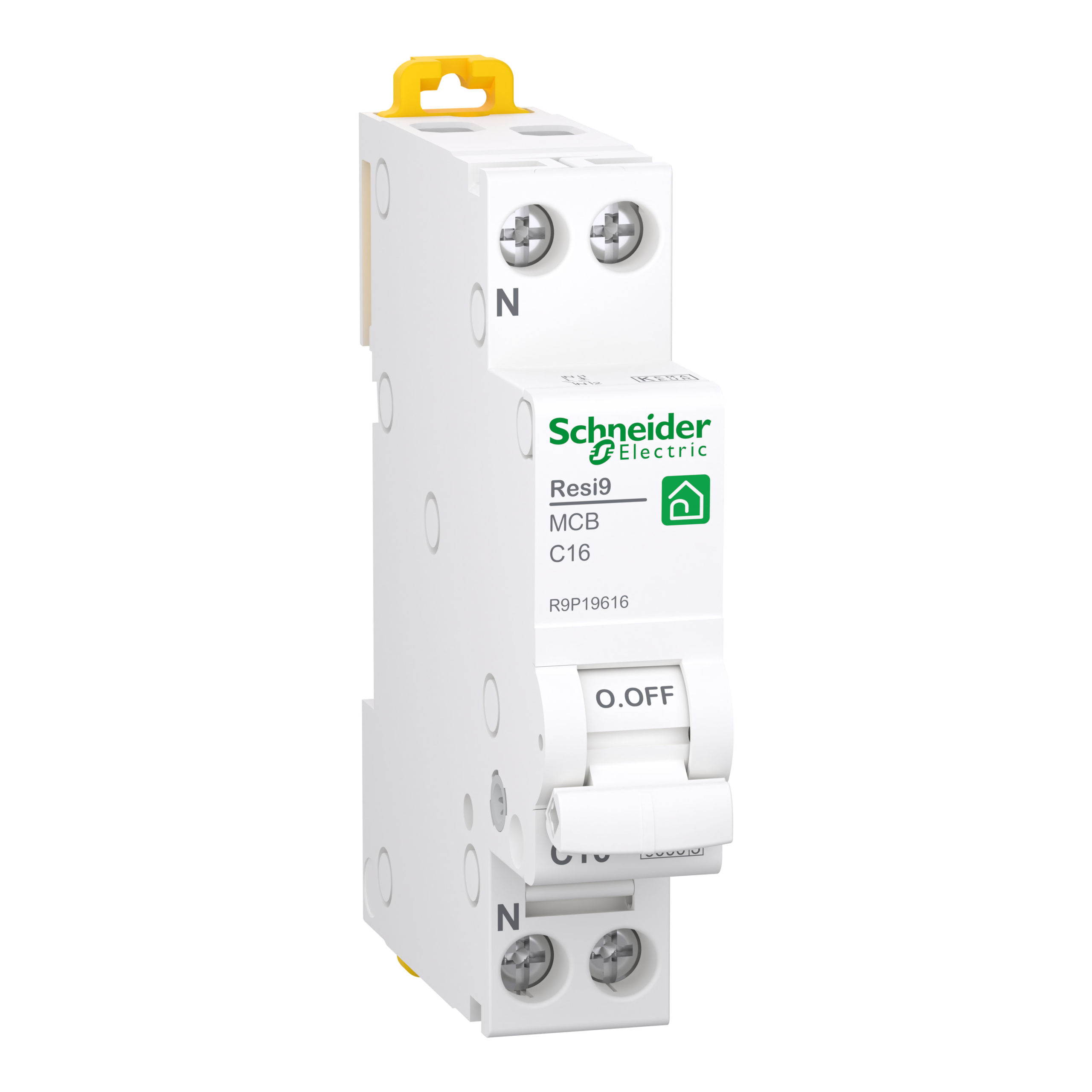 Schneider Electric Automaat C16A 1P+N 6Ka - Resi9