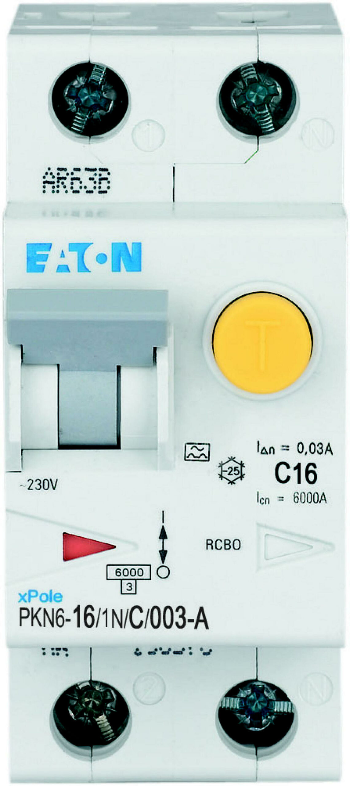 Eaton Aardlekautomaat C16A 1P+N 30Ma 6Ka - Afbeelding 5