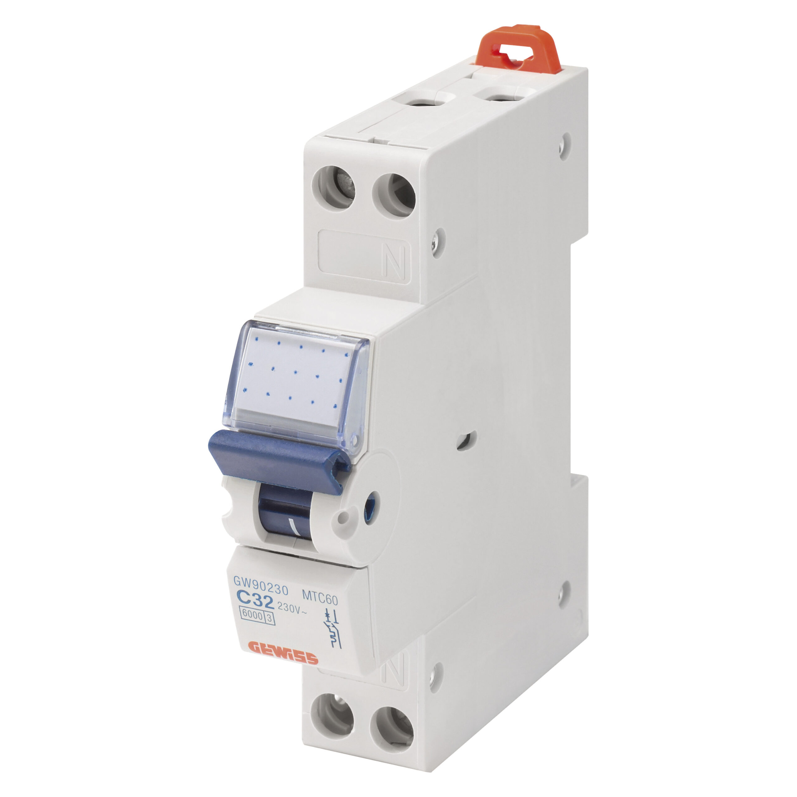 Gewiss Automaat C32A 1P+N 6Ka