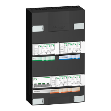 Schneider Electric Groepenkast 9Gr 3F 2Rij 3Als Fornuisgroep - Afbeelding 4