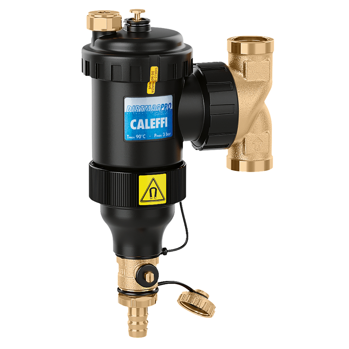 Caleffi Dirtmagpro® 1 1/4F Dubbele Magneet