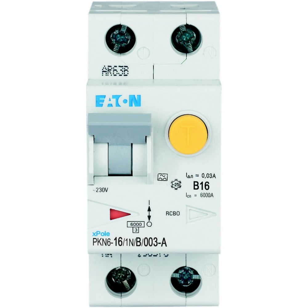 Eaton Aardlekautomaat B16A 1P+N 30Ma 6Ka - Afbeelding 11