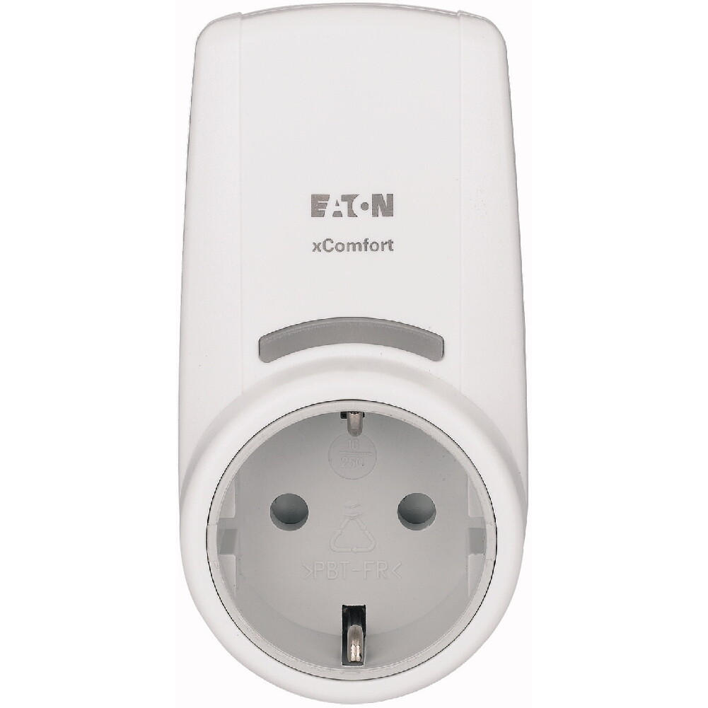 Eaton Tussenstekker Schakelactor + Energiemeting 12A Schuko