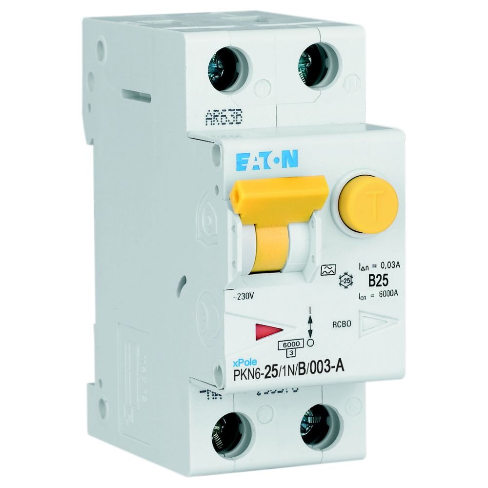 Eaton Aardlekautomaat B25A 1P+N 30Ma 6Ka - Afbeelding 7