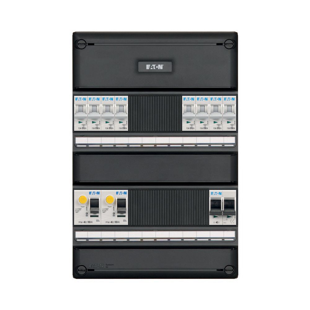 Eaton Groepenkast 8 Groeps 2X(2P)Aardlks + 2P Hfds 1F - Afbeelding 2