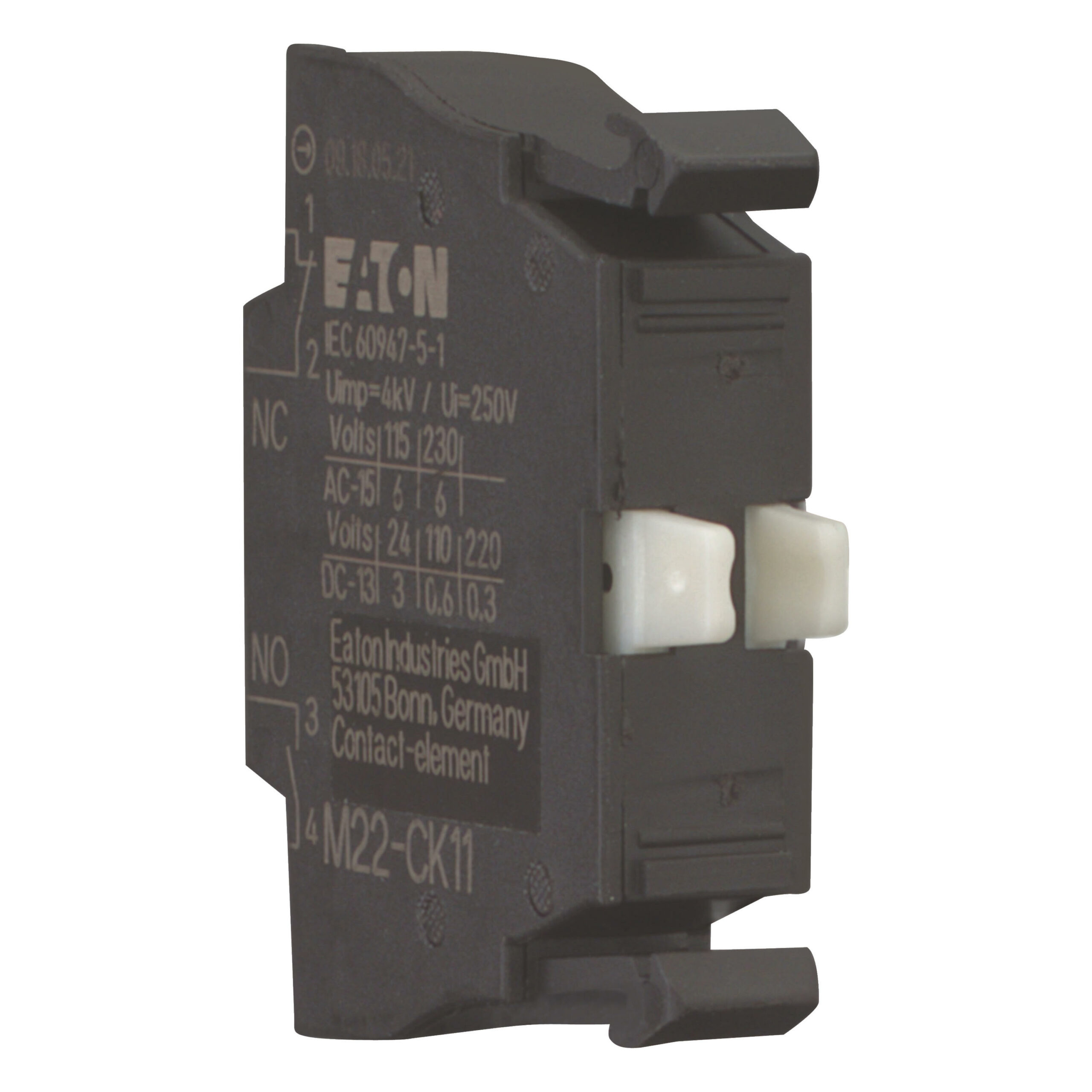 Eaton M22-Ck11 Schakel/Contactelement 1X Maak&Breek Frontbev - Afbeelding 3