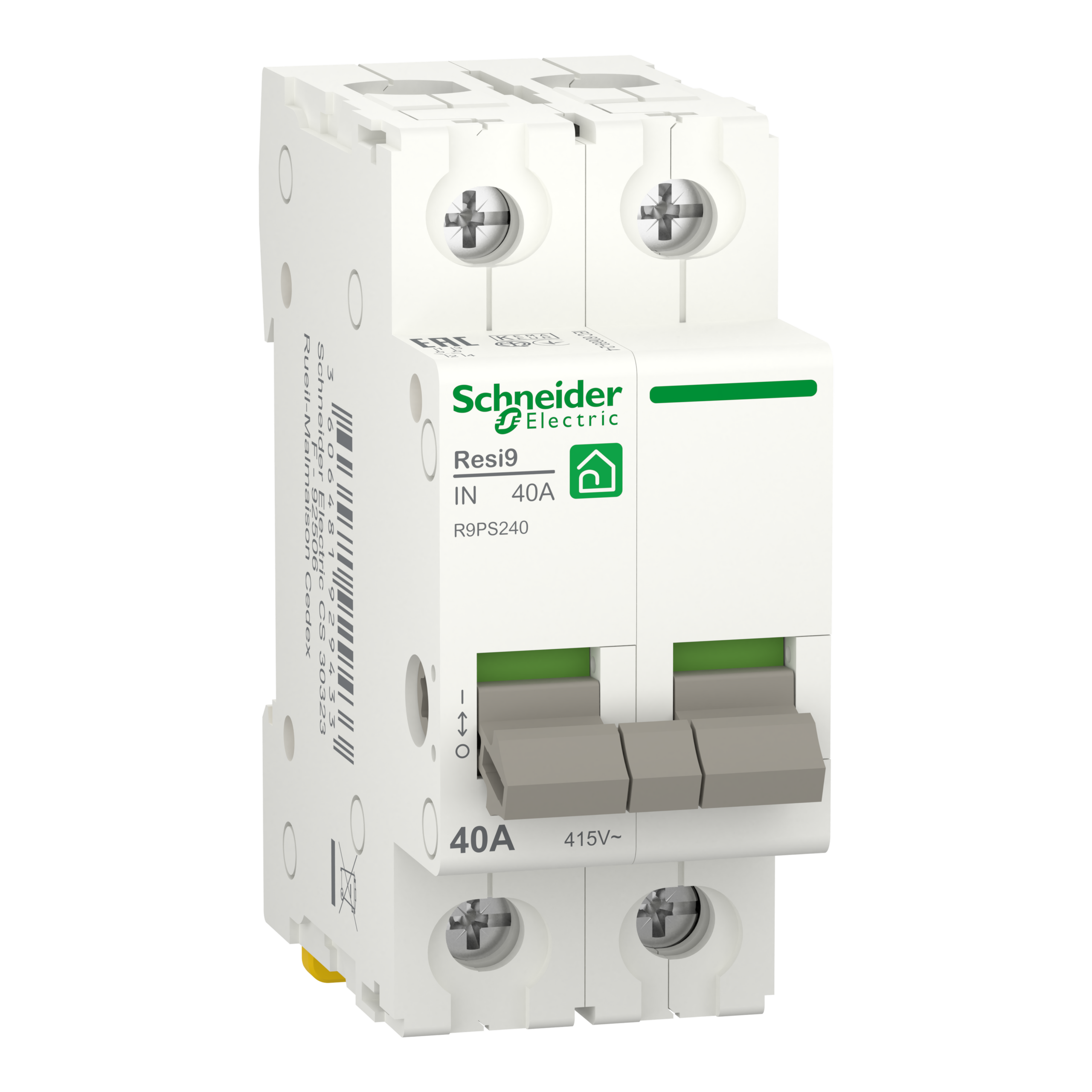 Schneider Electric Hoofdschakelaar 40A 2P - Resi9