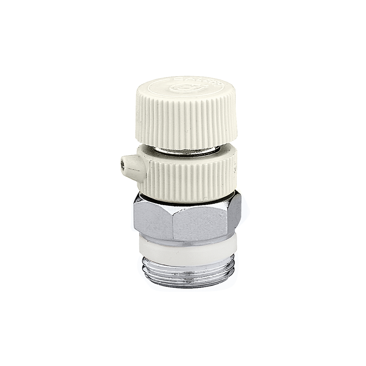 Caleffi Handbediende Ontluchter Richtbare Aftap + Ptfe 3/8"