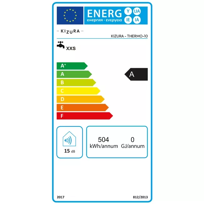 Kizura Close-in Elektrische Keukenboiler 10L - Afbeelding 2