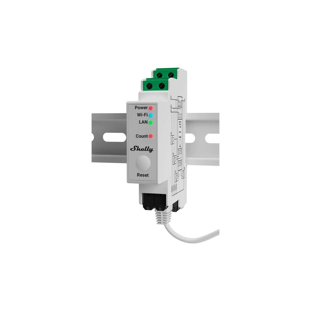 Shelly Pro 3EM-120A V2 DIN-Rail - SPEM-003CEBEU120V2