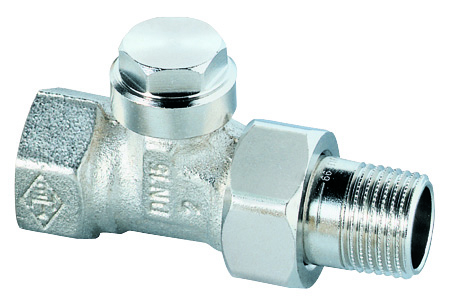 Heimeier Regulux Voetvent. Recht 1/2" 0352-02.000