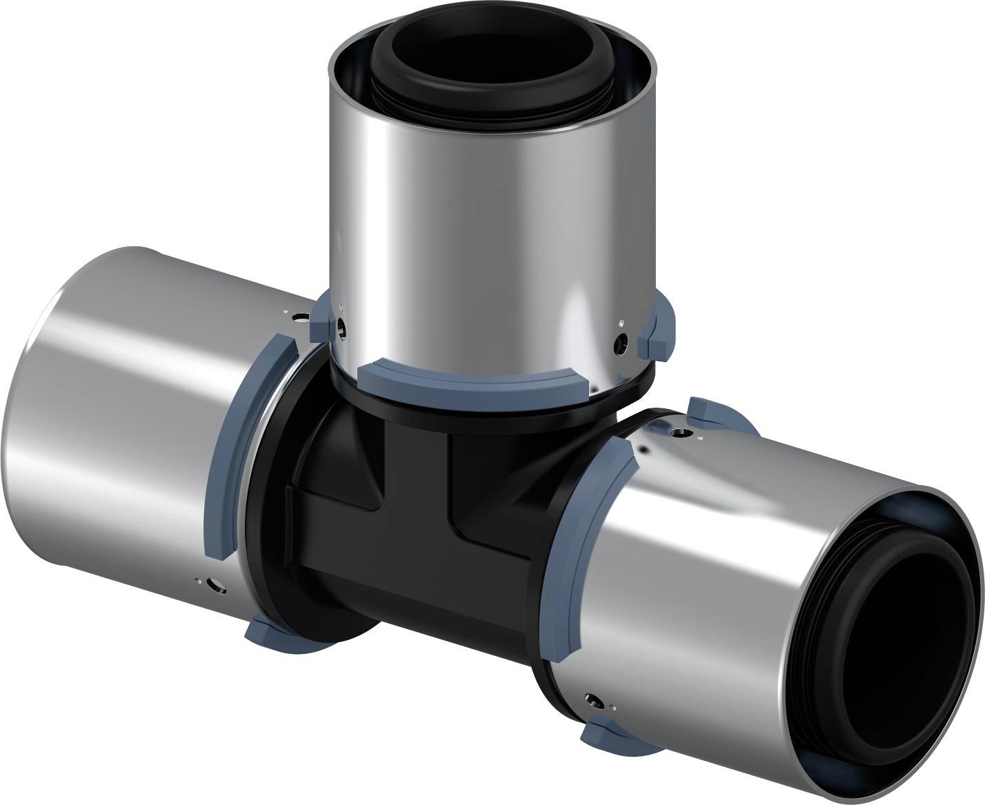 Uponor S-Press Composiet T-Stuk Ppsu 40X40X40Mm