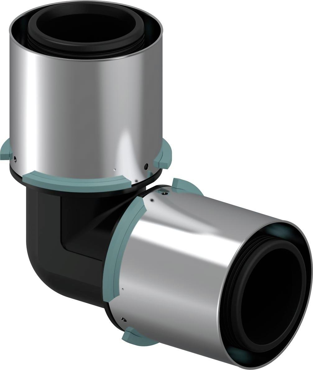 Uponor S-Press Composiet Knie 90Gr 63X63Mm Ppsu - Afbeelding 2