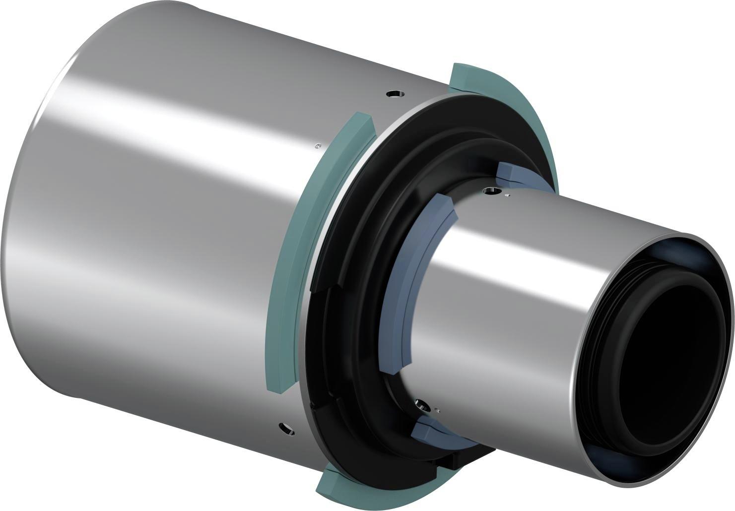 Uponor S-Press Composiet Koppeling Verlopend 63X40Mm Ppsu - Afbeelding 2
