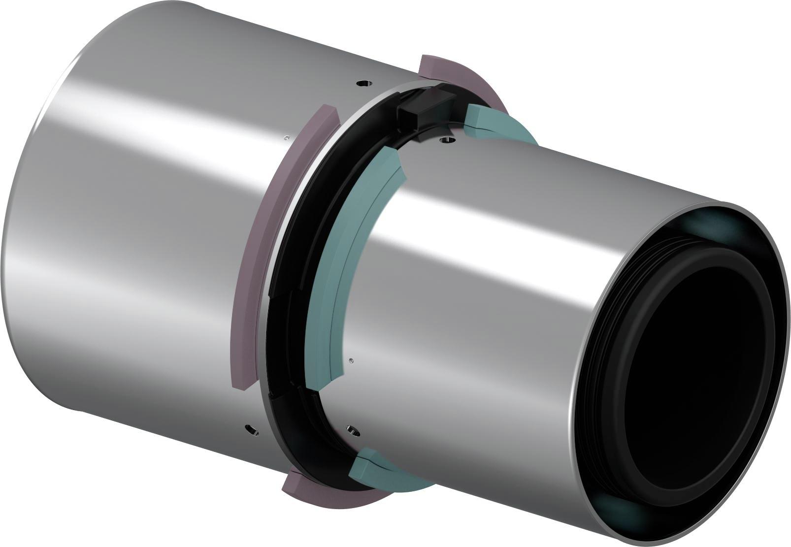 Uponor S-Press Composiet Koppeling Verlopend 75X63Mm Ppsu - Afbeelding 2